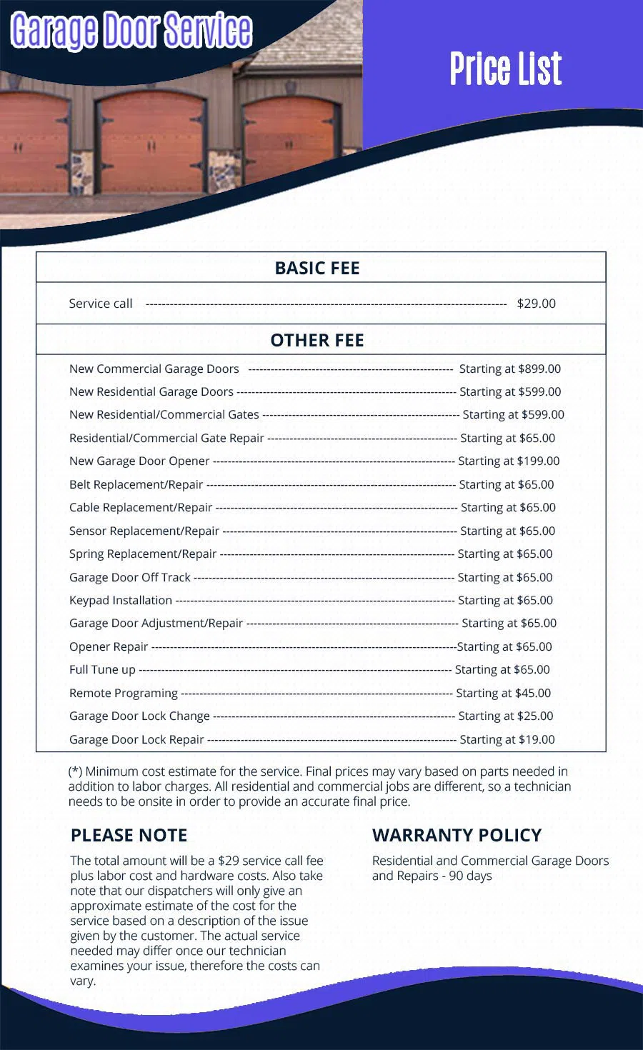 Neighborhood Garage Door Service Concord, CA 925-319-4414